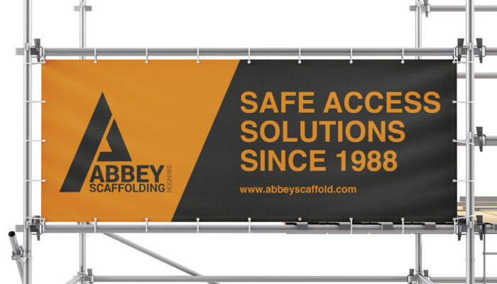 Abbey Logo design for scaffolding company application