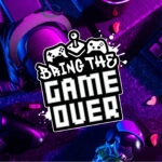 Bring the game over logo concept