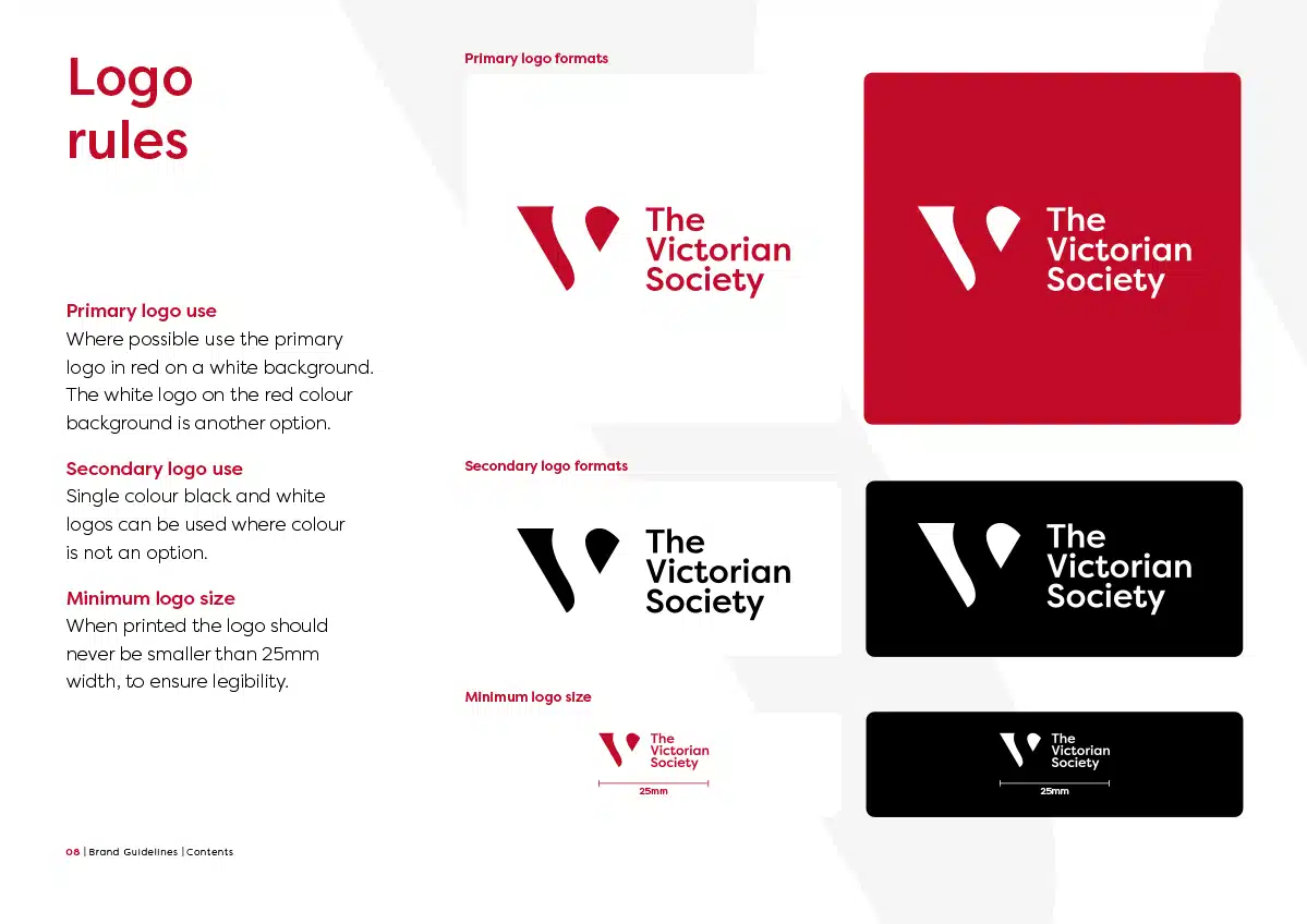 The Victorian Society Brand Evolution