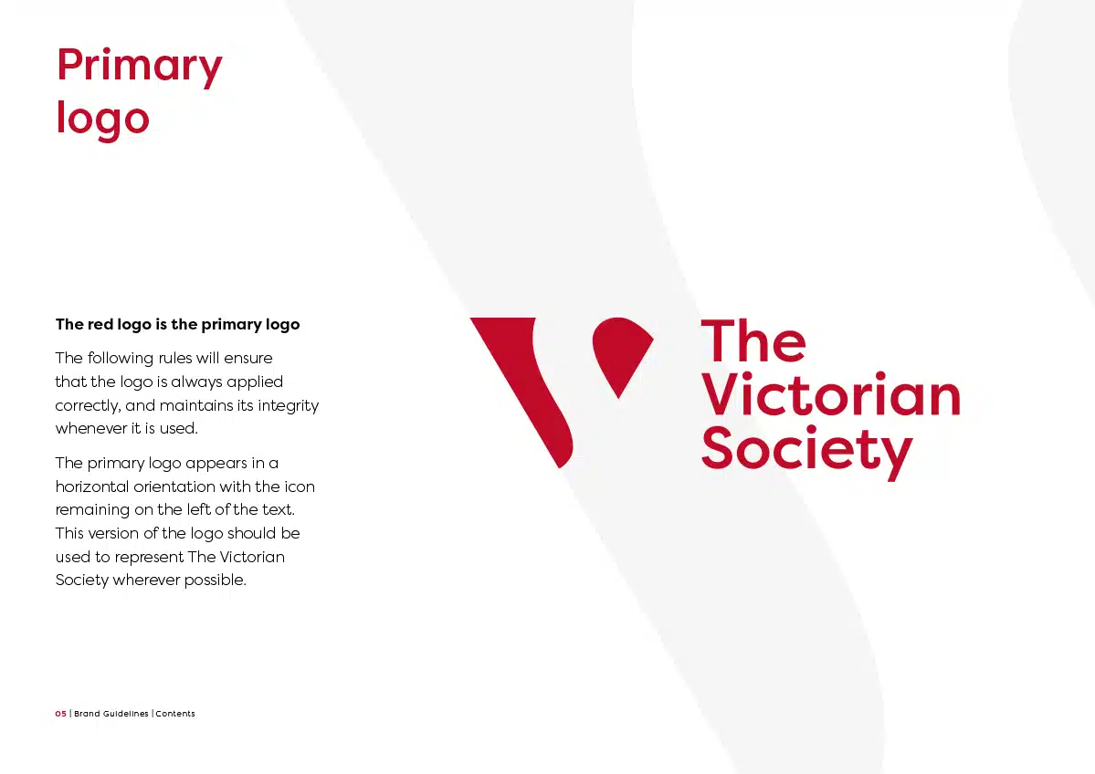 The Victorian Society Brand Evolution