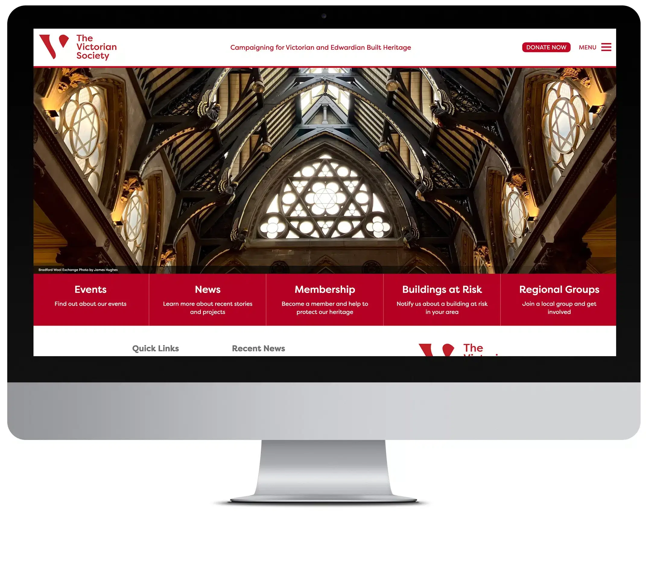 The Victorian Society Brand Evolution